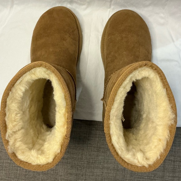 Chestnut Ugg Classic Short Boots - Picture 3 of 3